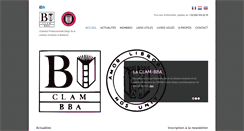 Desktop Screenshot of clam-bba.be